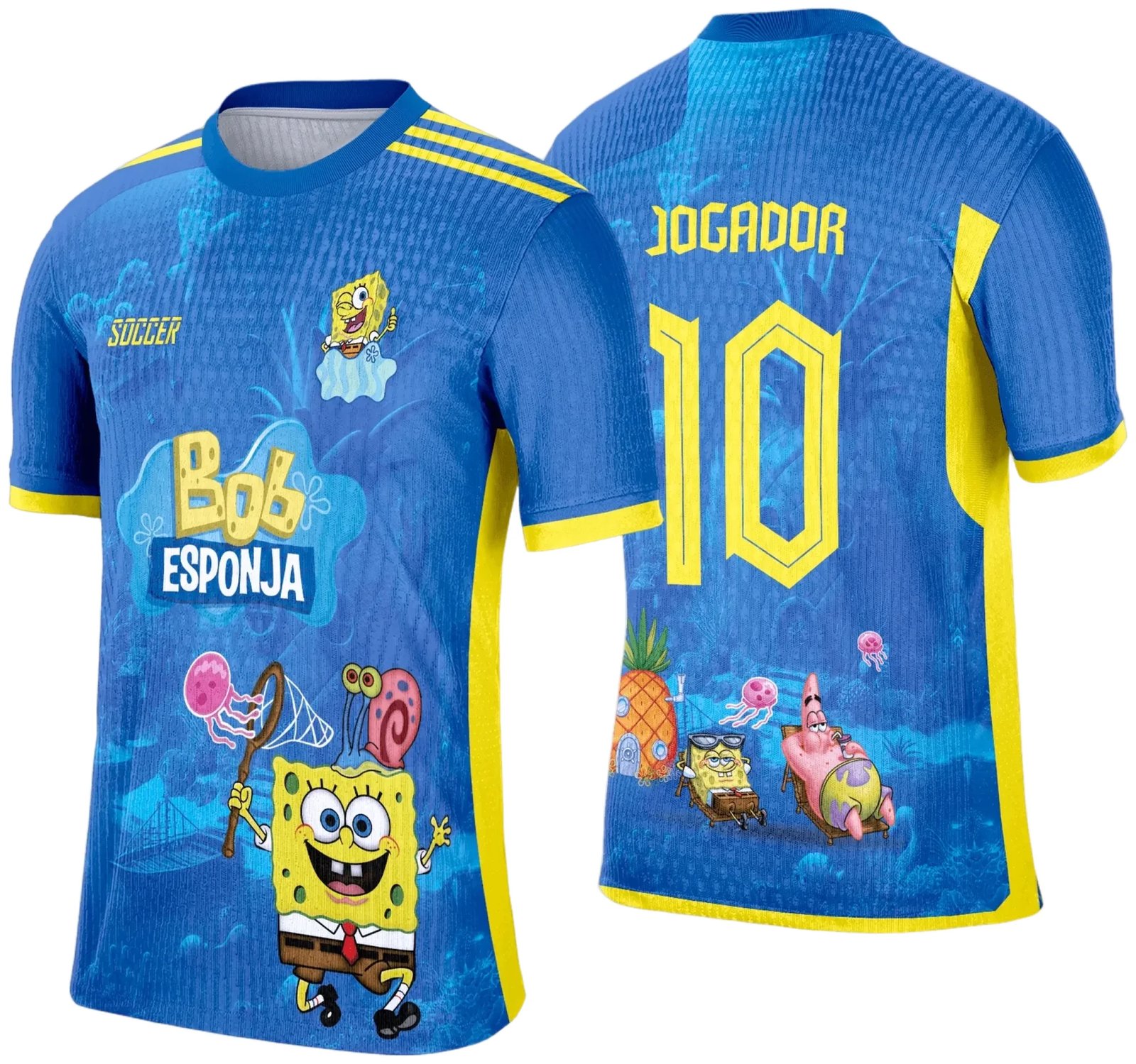 Camisa de Interclasse - Arte Vetor - Bob Esponja
