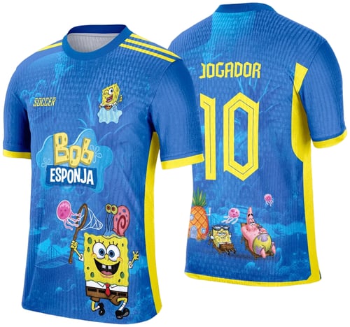 Camisa de Interclasse - Arte Vetor - Bob Esponja