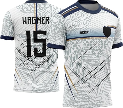 Arte Vetor Camisa de Time Amador Geometrico