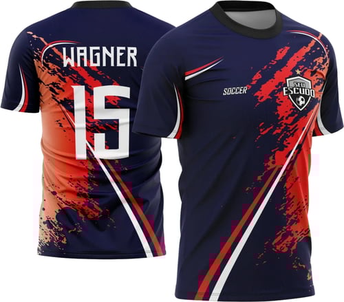 Arte Vetor Camisa de Time Amador