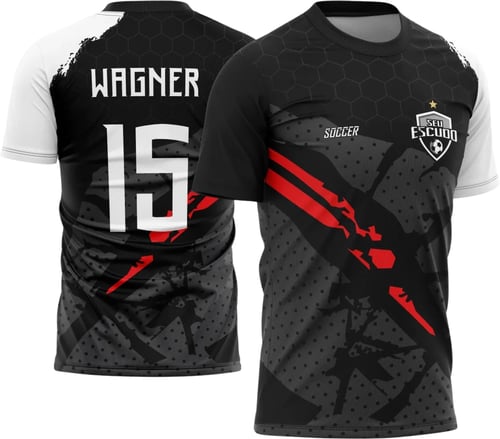 Arte Vetor Camisa de Time Amador