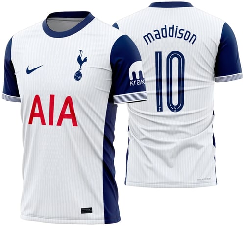 Arte Vetor Camisa Tottenham Titular 2024 - 2025