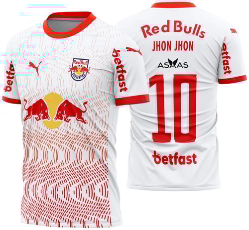 Arte Vetor Camisa RB Bragantino Titular 2025 - 2026