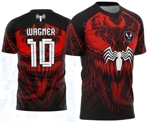 Arte Estampa Camisa Interclasse Venom 2025