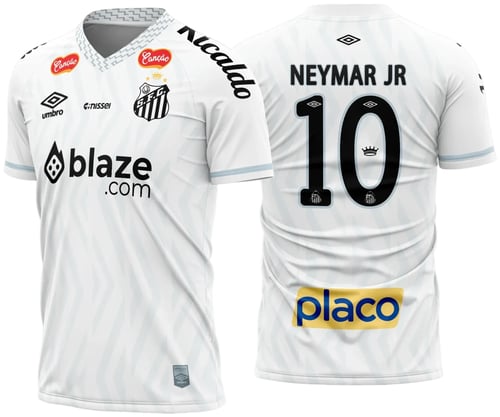 Arte Vetor Camisa Santos Titular 2025 - 2026