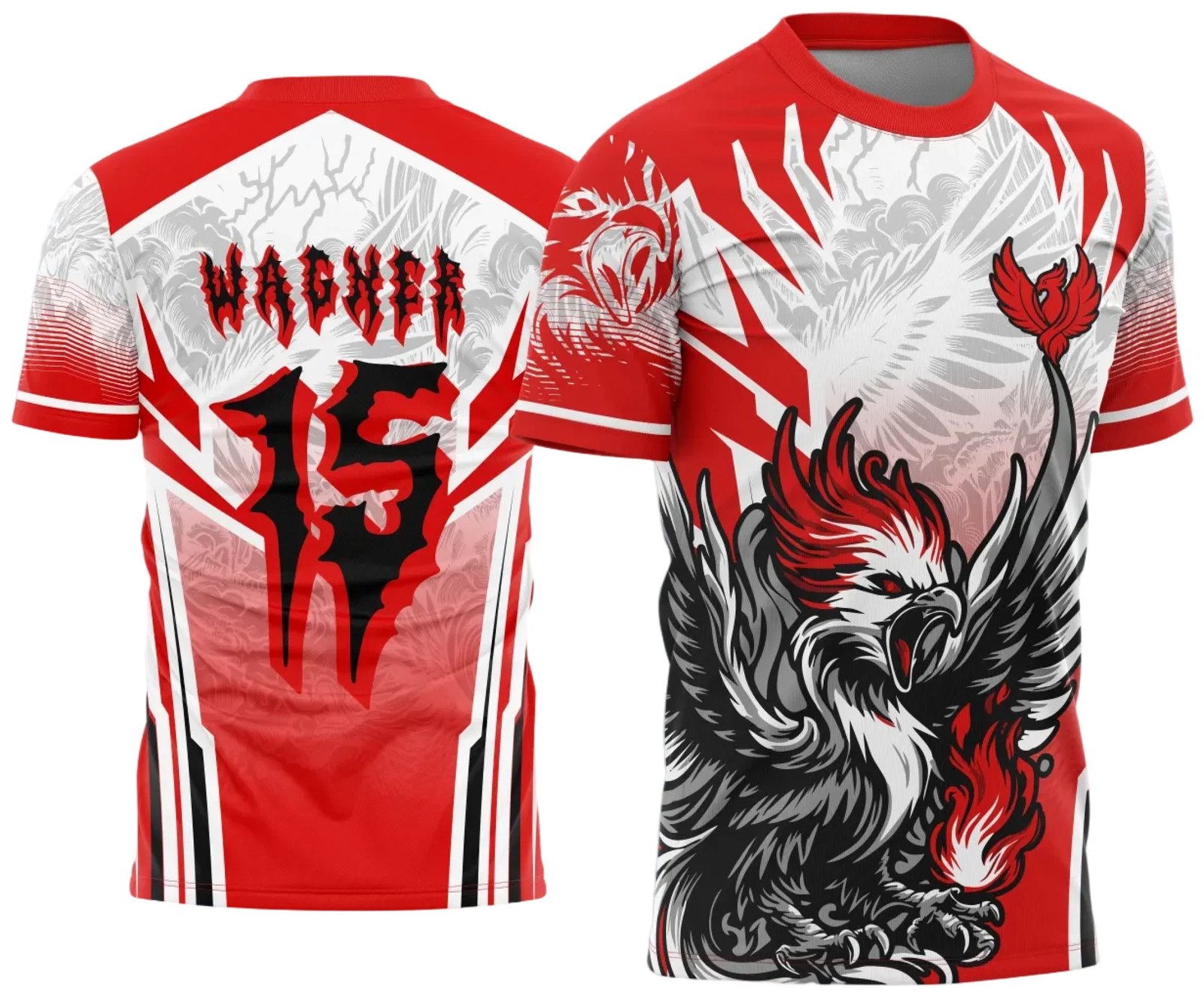 Camisa de Interclasse - Arte Vetor - Fênix