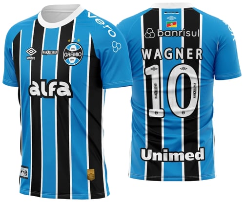 Arte Vetor Camisa Grêmio Titular 2025 - 2026