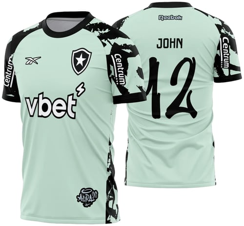 Arte Vetor Camisa Botafogo Goleiro 2025 - 2026