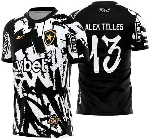 Arte Vetor Camisa Botafogo Quarta 2025 - 2026