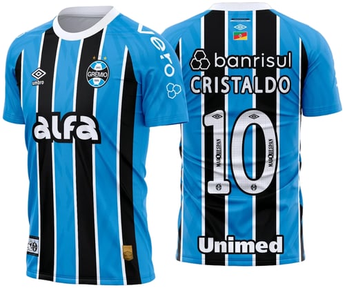 Arte Vetor Camisa Grêmio Titular 2025 - 2026