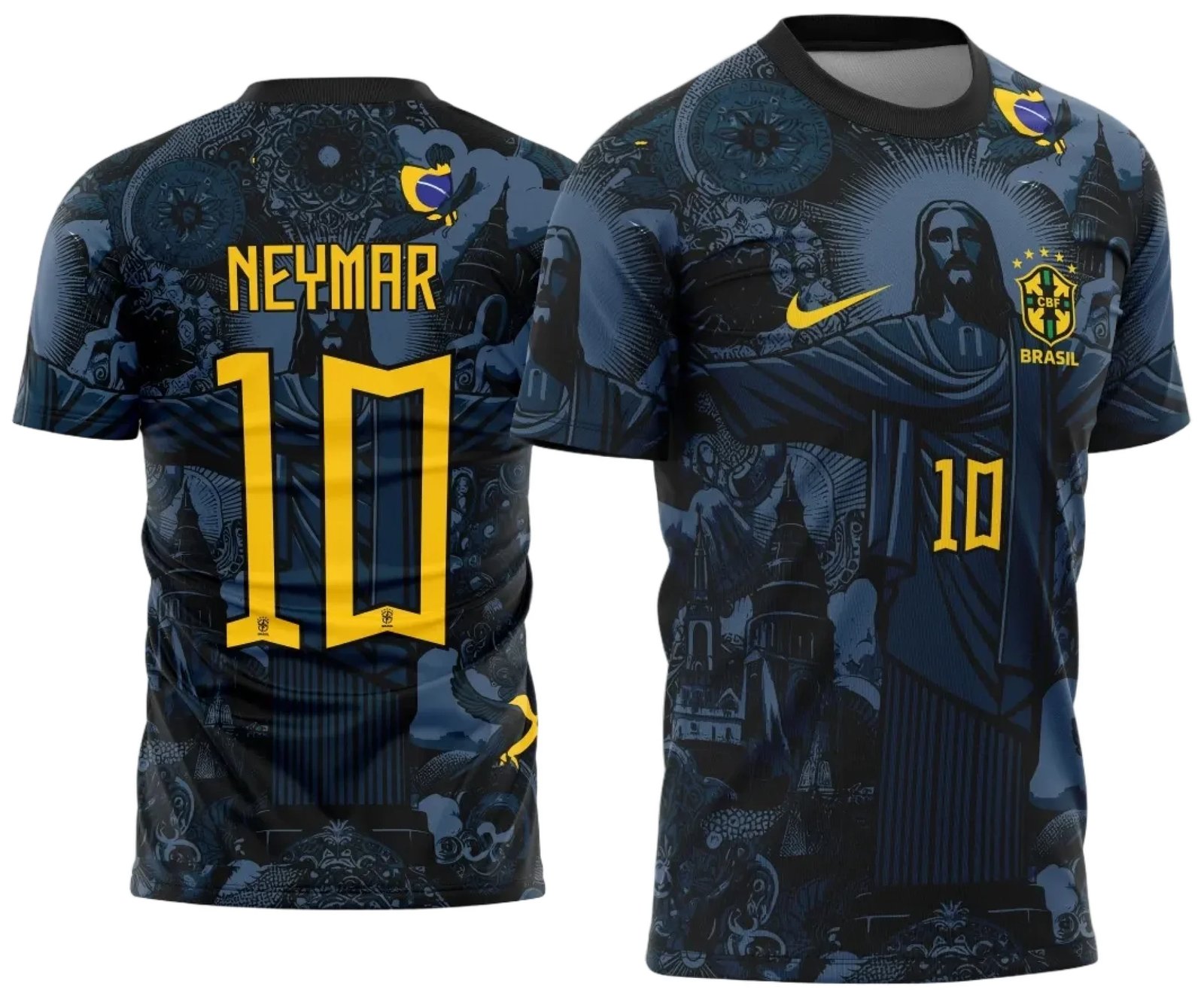 Arte Vetor Camisa Interclasse Cristo Brasil 2025