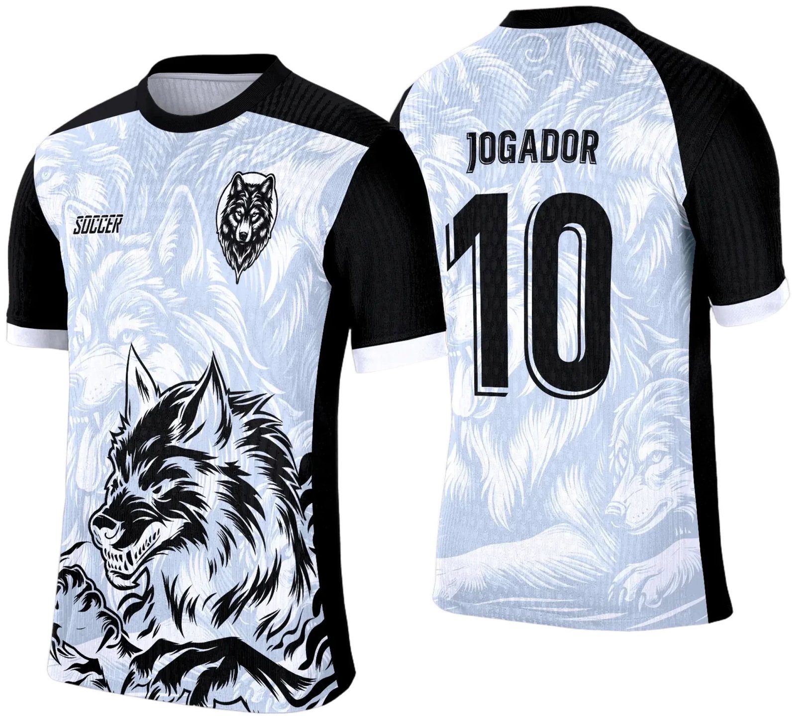 Arte Vetor Camisa de Interclasse Lobo 2025