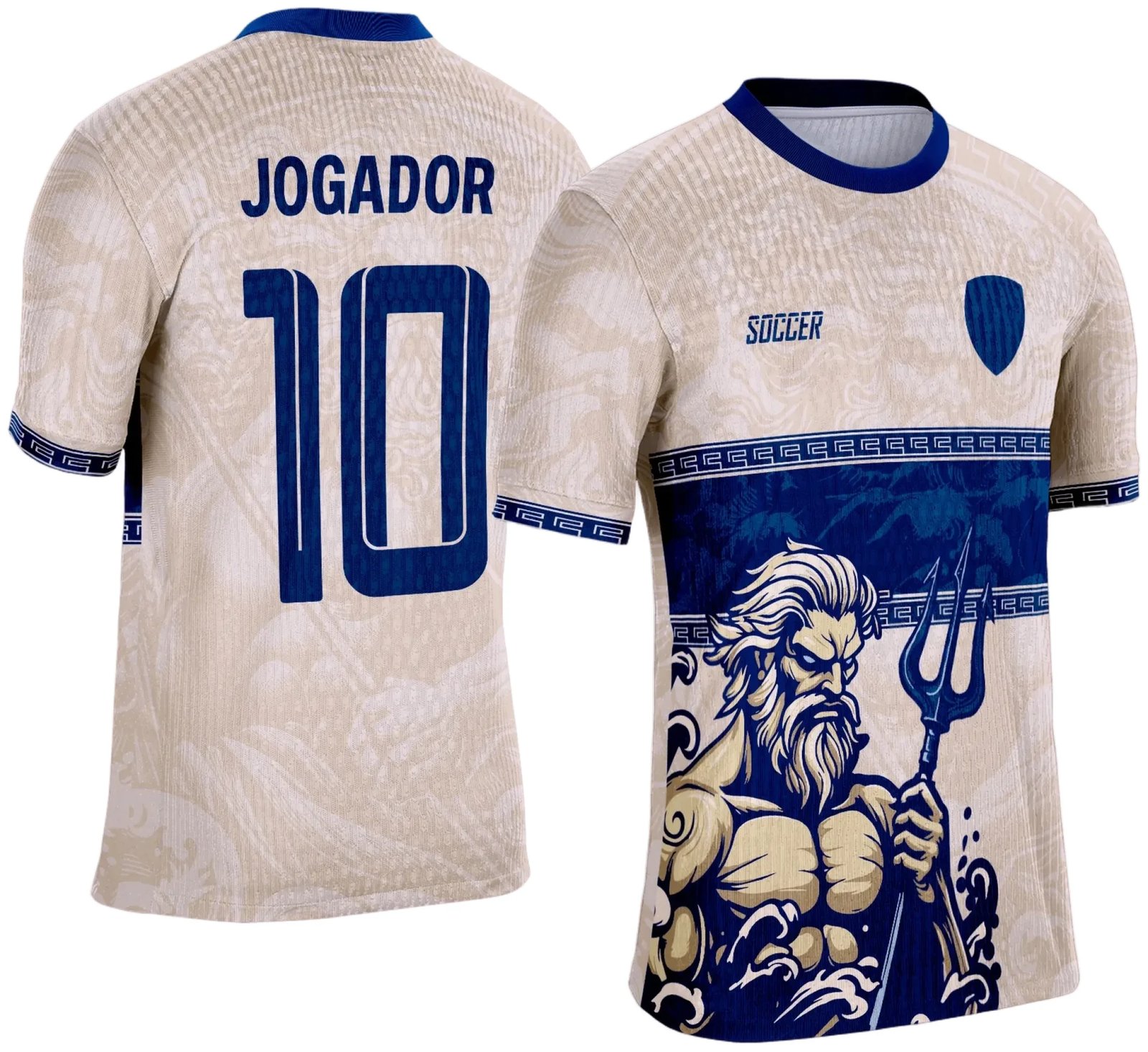 Arte Vetor Camisa Interclasse Poseidon 2025