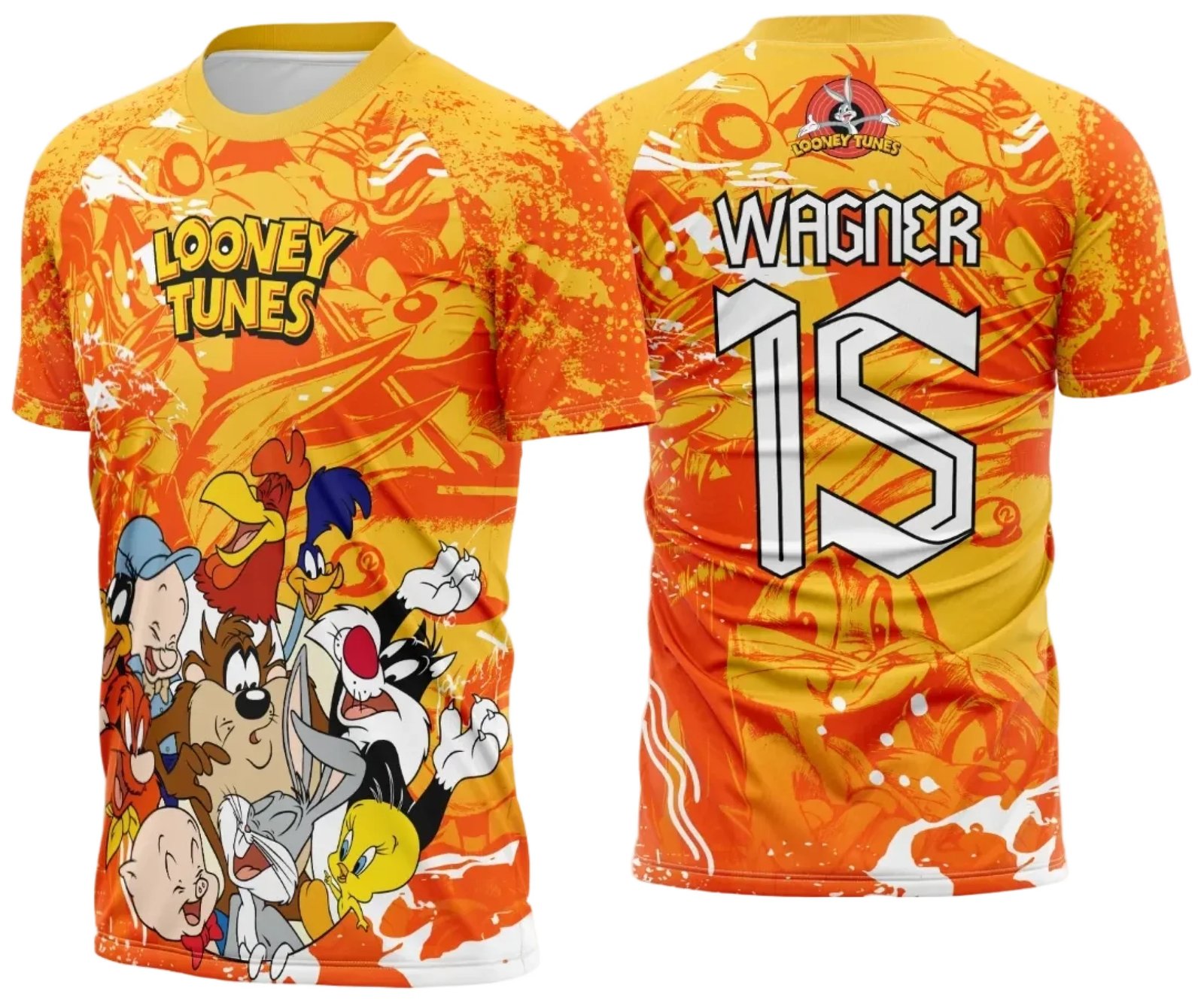 Arte Vetor Camisa Interclasse Looney Tunes 2025