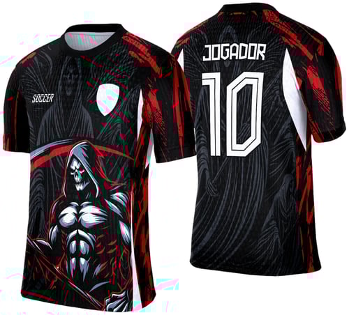 Camisa de Interclasse Ceifador 2025 - Arte Vetor Template