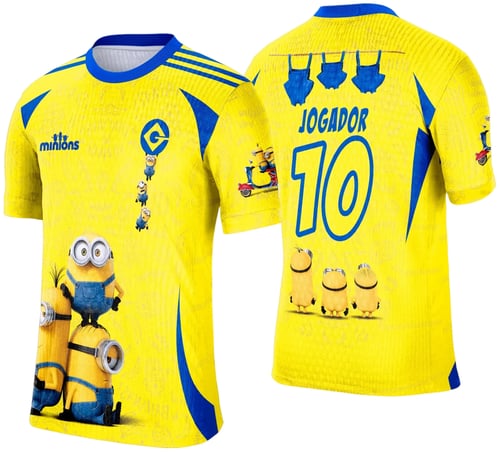 Camisa de Interclasse Minions 2025 - Arte Vetor Template