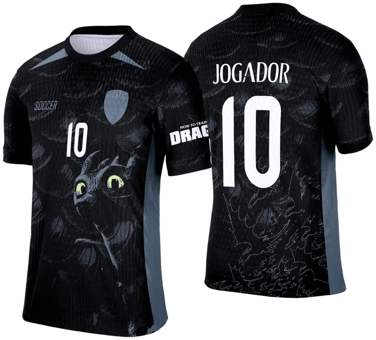 Camisa de Interclasse Como Treinar Seu Dragão 2025 - Arte Vetor Template