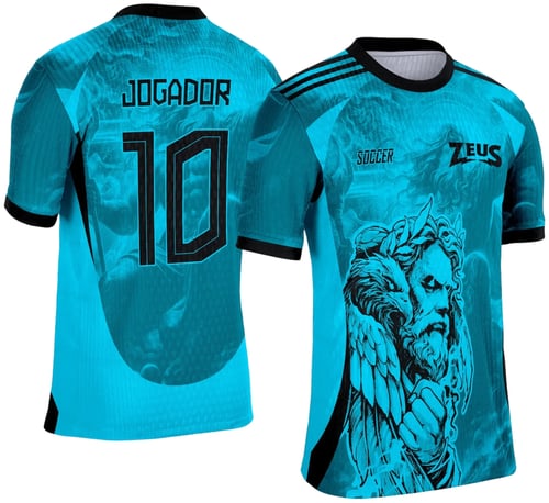 Camisa de Interclasse Zeus 2025 - Arte Vetor Template