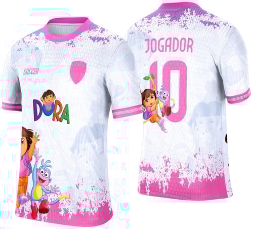 Camisa de Interclasse Dora 2025 - Arte Vetor Template