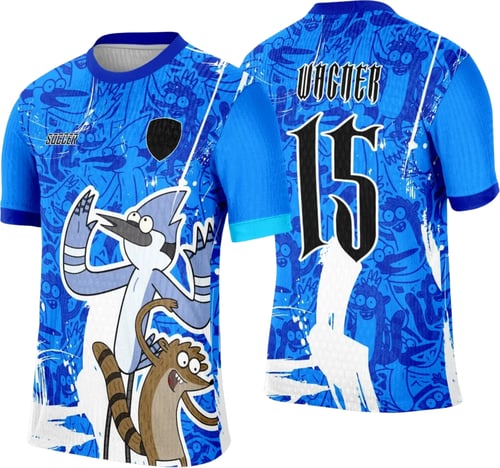 Arte Template Camisa Interclasse Regular Show - 0033