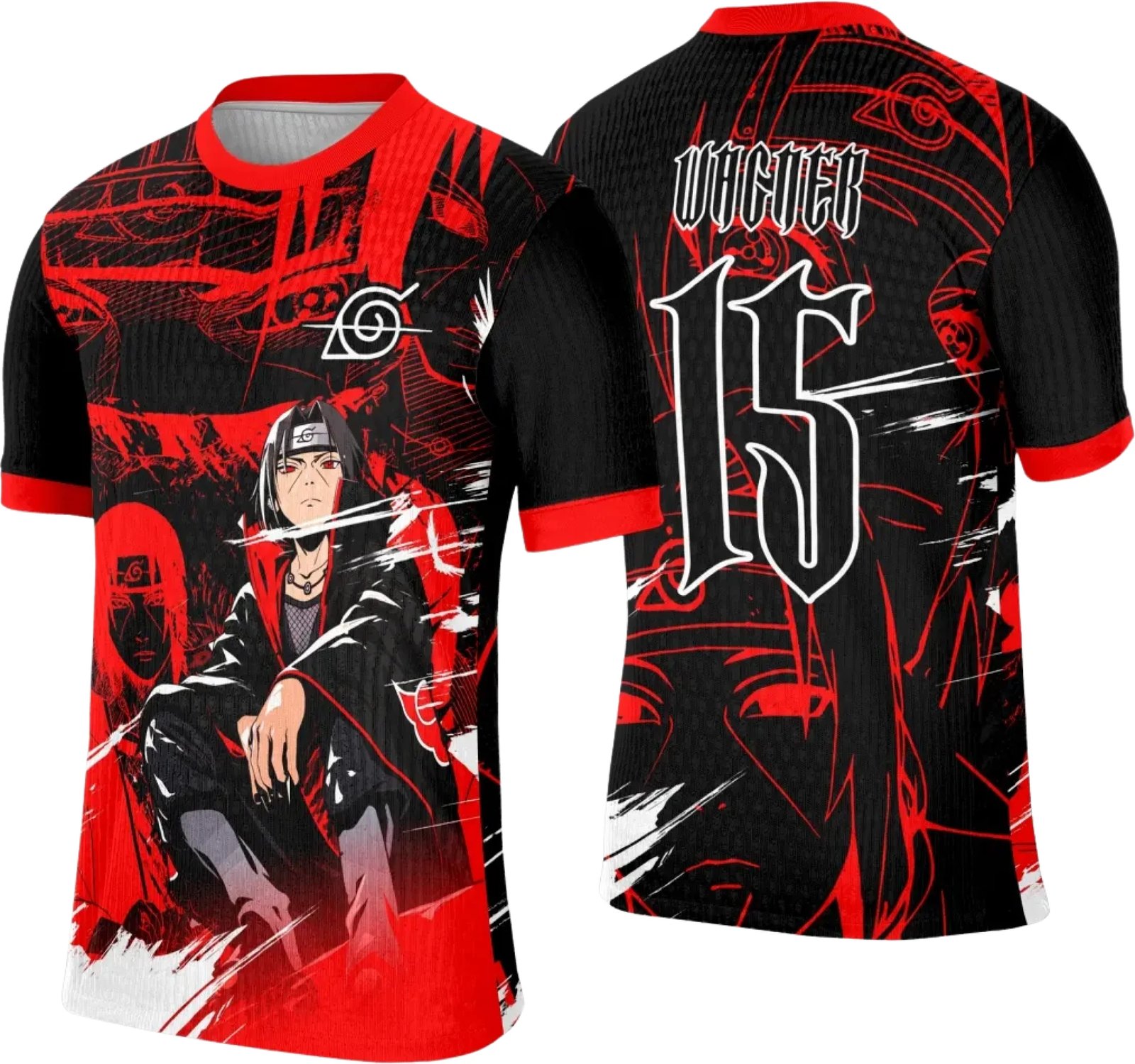 Arte Template Camisa Interclasse Anime - 0042