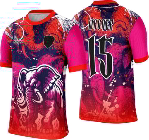 Arte Template Camisa Interclasse Elefante - 0050