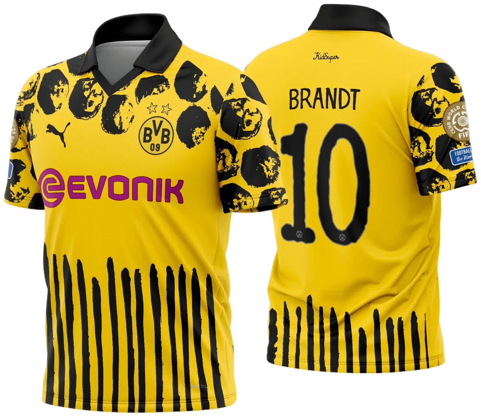 Arte Estampa Camisa Borussia Dortmund CWC Titular 2025 - 2026