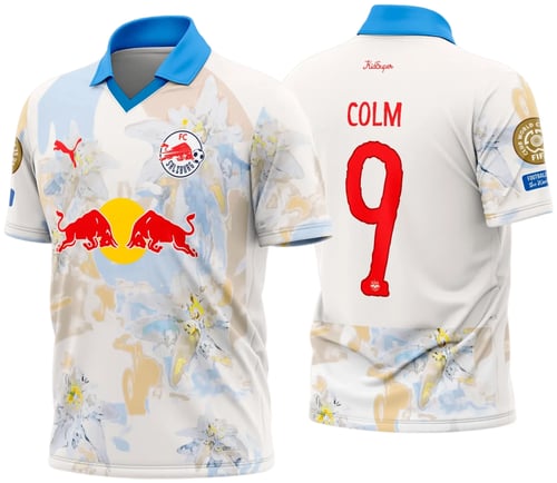 Arte Estampa Camisa RB Salzburg CWC Titular 2025 - 2026