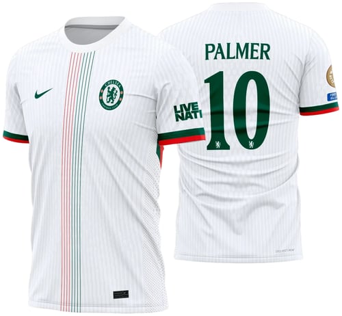 Arte Estampa Camisa Chelsea Reserva 2025 - 2026