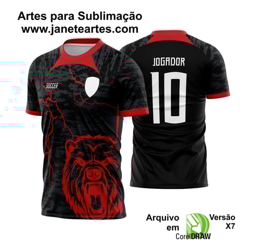 Arte Vetor Camisa para InterClasse Urso 2023