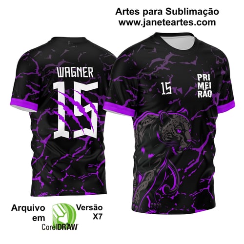 Arte Vetor Camisa Primeirão Pantera Negra