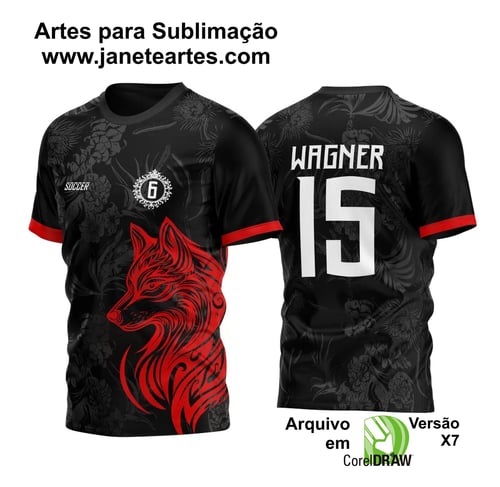 Arte Vetor Camisa Para InterClasse Fox Lobo Coiote Tribal 2023