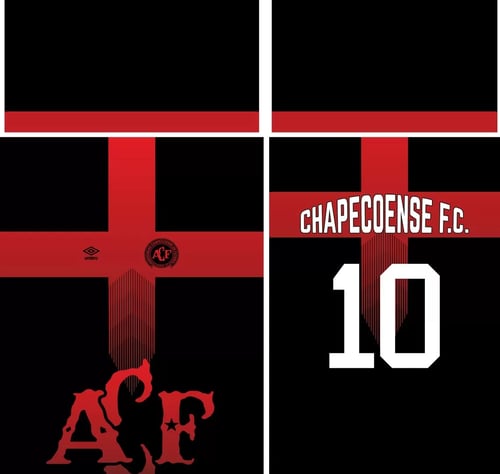 Arte Vetor Camisa Chapecoense Conceito 1