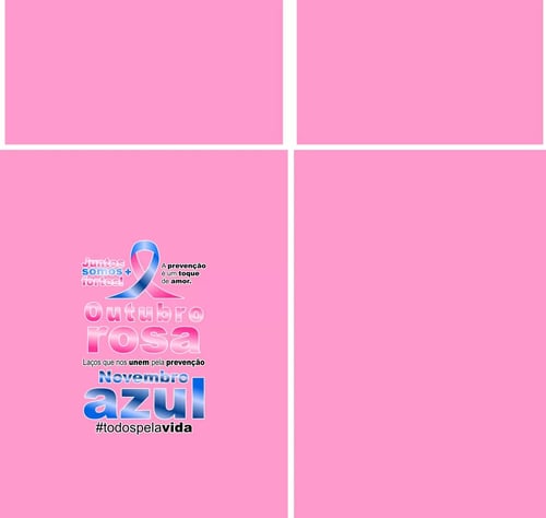 Arte Vetor Camisa Outubro Rosa Novembro Azul 2023 M9