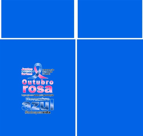 Arte Vetor Camisa Outubro Rosa Novembro Azul 2023 M10