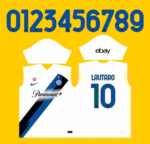 Arte Vetor Camisa Inter de Milão Reserva 2023-24