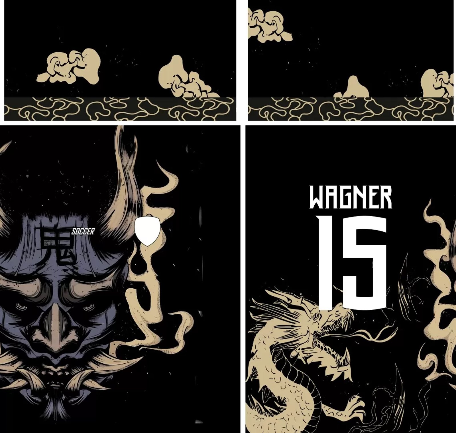 Arte Vetor Camisa Para InterClasse Mascara Chinesa 2023