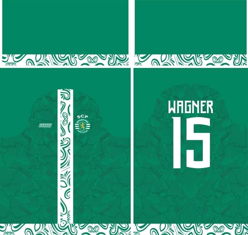 Arte Vetor Camisa Sporting Club de Portugal Concept 2023