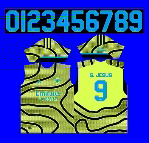 Arte Vetor Camisa Reserva Arsenal 2023-24