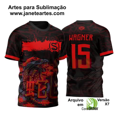 Arte Vetor Camisa Para Atlética Acadêmica e InterClasse Cobra Naja M2 2023 Arte Vetor Camisa Para Atlética Acadêmica e InterClasse Cobra Naja M2 2023