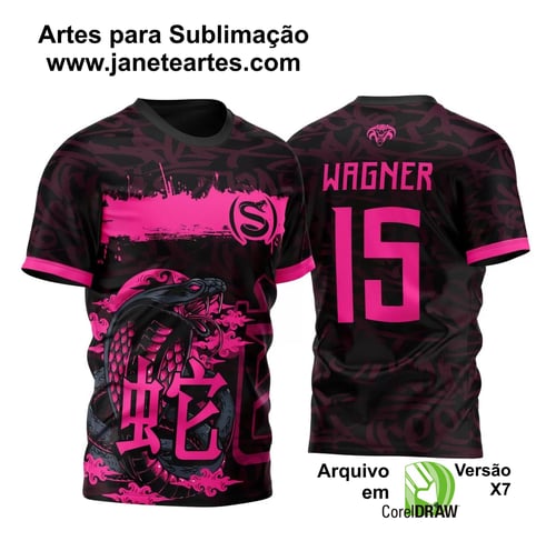 Arte Vetor Camisa Para Atlética Acadêmica e InterClasse Cobra Naja M2 2023 Arte Vetor Camisa Para Atlética Acadêmica e InterClasse Cobra Naja M2 2023