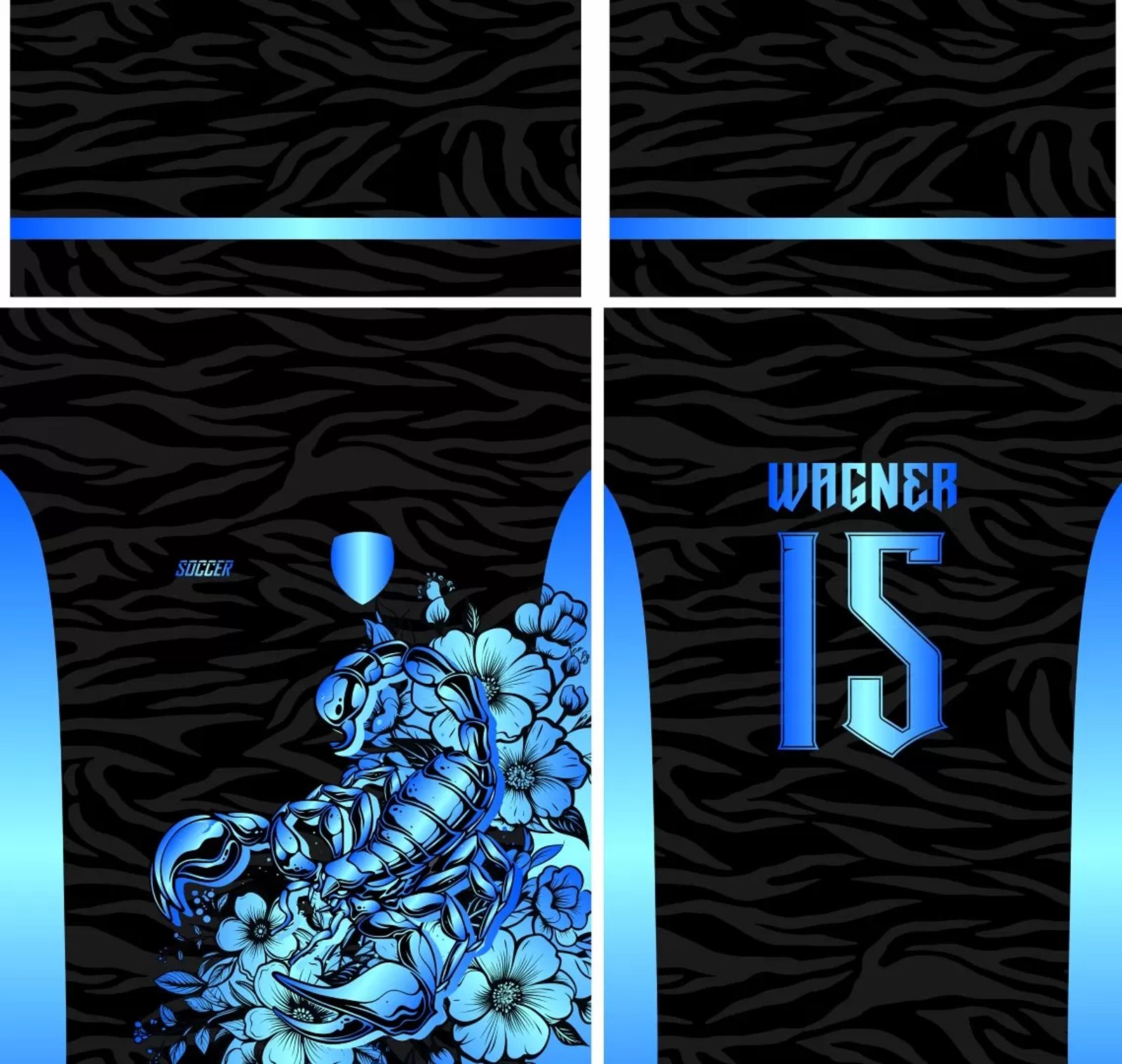 Arte Vetor Camisa Para Atlética Acadêmica e InterClasse Escorpião 2023 - Janete Artes