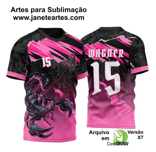 Arte Vetor Camisa Para Atlética Acadêmica e InterClasse Escorpião 2023 Arte Vetor Camisa Para Atlética Acadêmica e InterClasse Escorpião 2023
