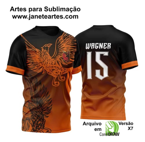 Arte Vetor Camisa Para Atlética Acadêmica e InterClasse Fenix 2023 Arte Vetor Camisa Para Atlética Acadêmica e InterClasse Fenix 2023