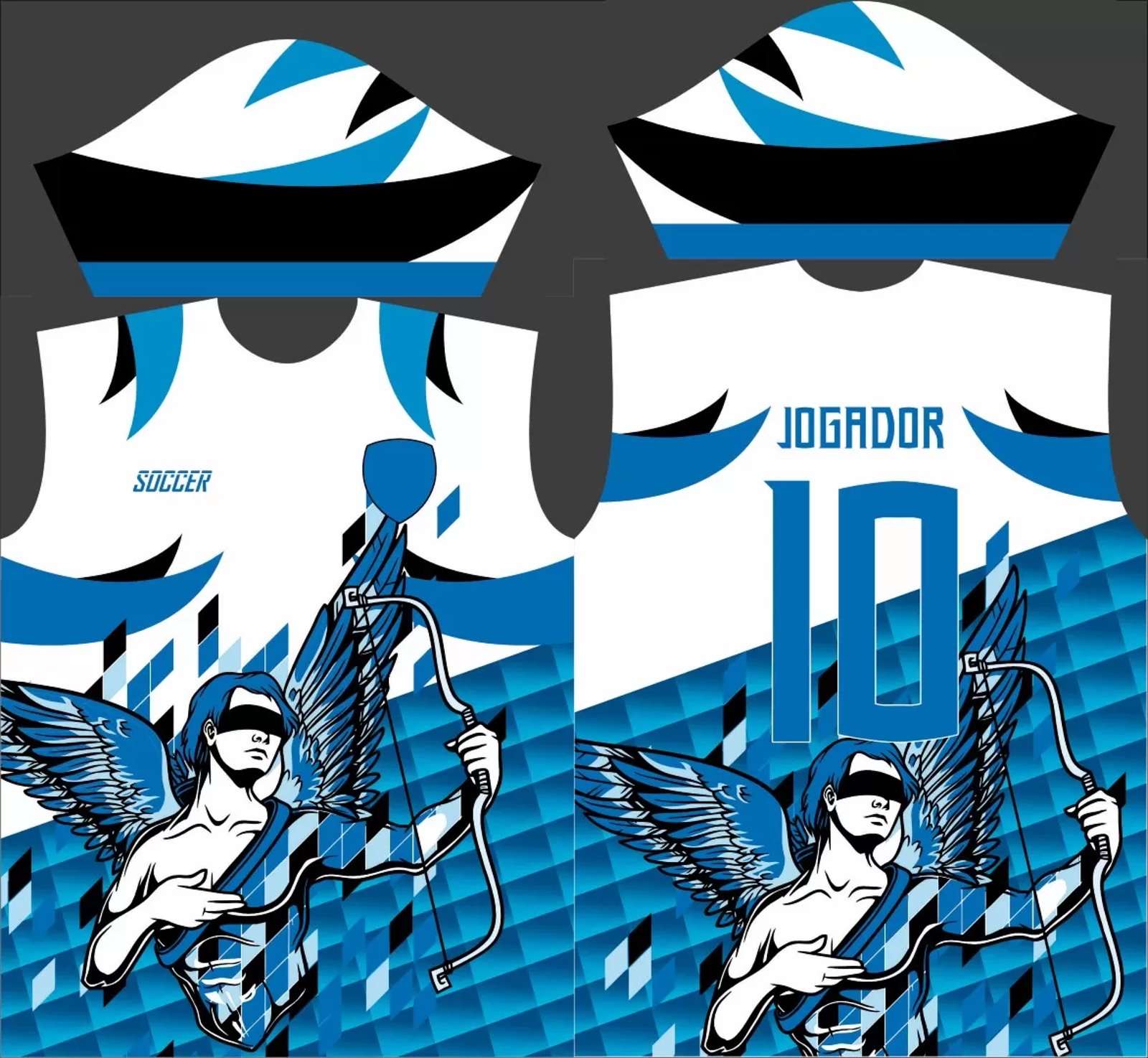 InterClasse Arte Vetor Camisa 2023 Anjo da Justiça