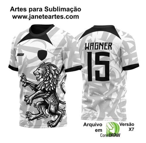 Arte Vetor Camisa InterClasse Leão 2024 Arte Vetor Camisa InterClasse Leão 2024