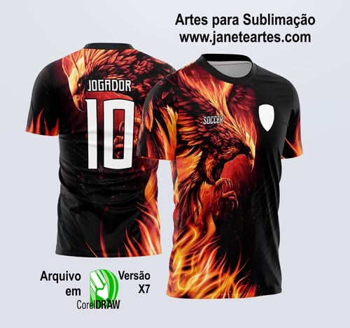 Arte Vetor Camisa InterClasse 2024 Fenix