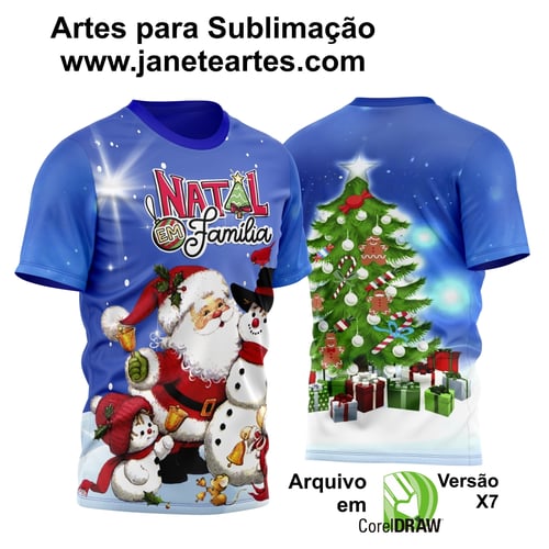 Arte Estampa Camisa Natalina - Natal em Família 2023 2024 Modelo 04 Arte Estampa Camisa Natalina - Natal em Família 2023 2024 Modelo 04