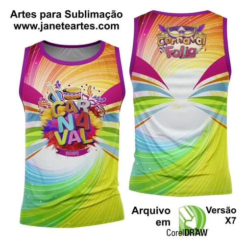 Arte Camisa Bloco Abadá Sublimação Carnaval 2025 - Modelo 04 Arte Camisa Bloco Abadá Sublimação Carnaval 2025 - Modelo 04