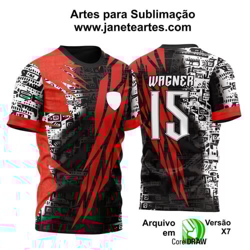 Arte Vetor Camisa Quebrada 2024 Modelo 01 Arte Vetor Camisa Quebrada 2024 Modelo 01